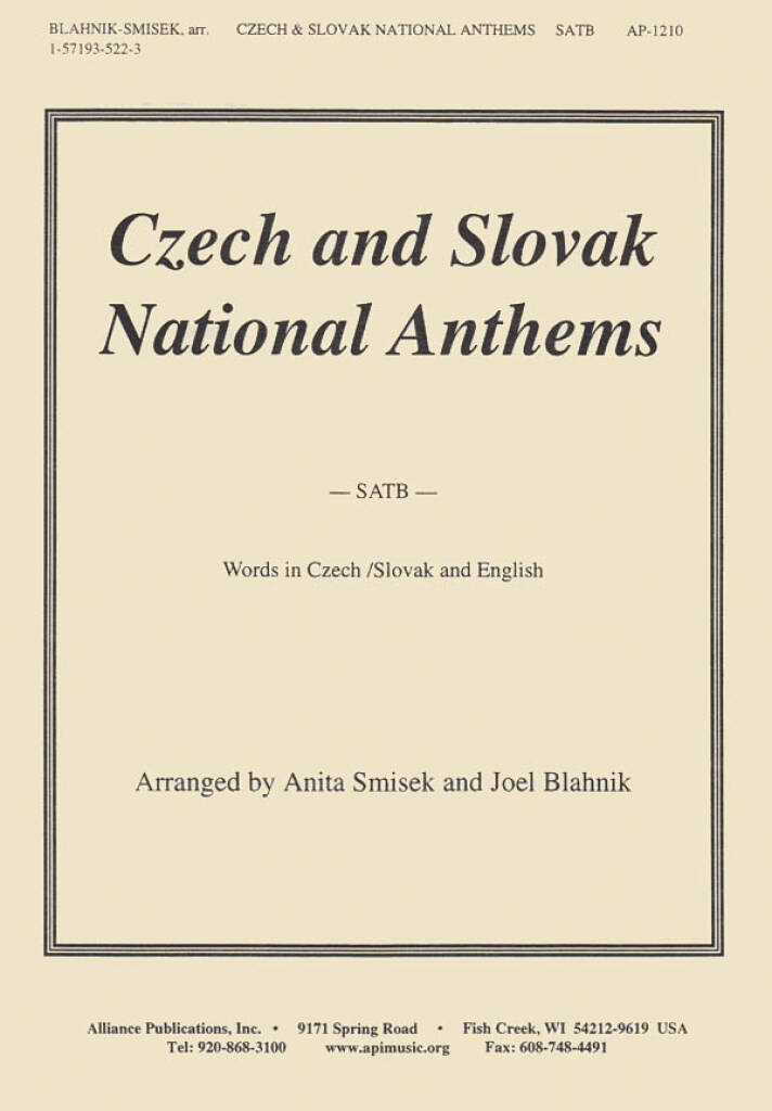 Czech & Slovak National Anthems